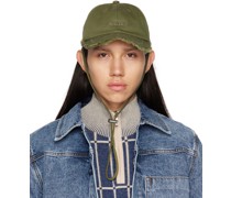 Khaki Le Raphia 'La Casquette Artichaut' Cap