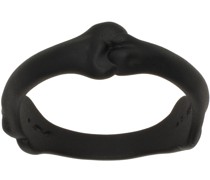 Black Bone Shaped Ring