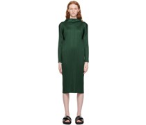 Green Monthly Colors January Midi Dress