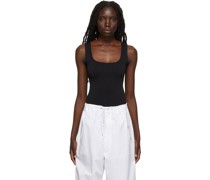 SSENSE Exclusive Black Nylon Jersey Bodysuit
