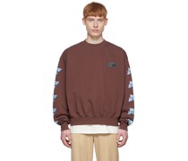 Brown Cotton Sweatshirt