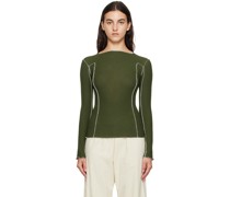 Green Omato Long Sleeve T-Shirt