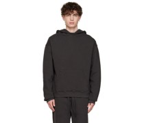 Black Washed Hoodie