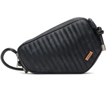 Navy & Black Asymmetrical Bag