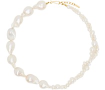 White Parade of Possibilities Pearl Necklace