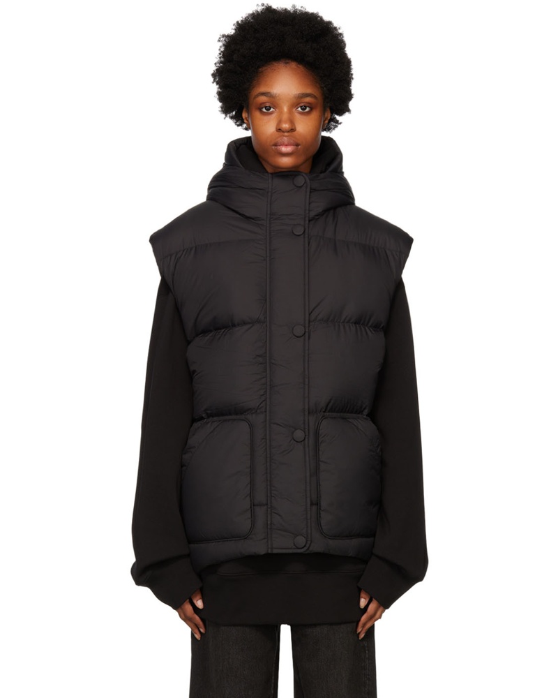 IENKI IENKI Damen Black Michlin Down Vest IENKI IENKI Damen Black Michlin Down Vest