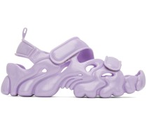 Purple Melissa Edition Puff Sandals