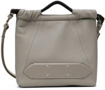 Gray Soft 5AC Drawstring Small Bag