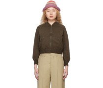 Brown Raglan Sweatshirt