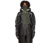 Green Silk Long Mask