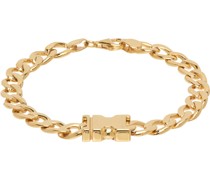 Gold Maxi Unity Curb Chain Bracelet