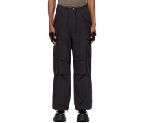 Black Gocar Cargo Pants
