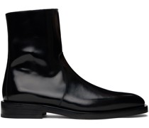 Black Ankle Chelsea Boots