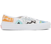 White Geoff McFetridge Edition OG Authentic LX Sneakers