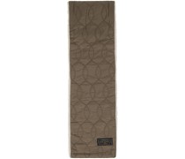 Khaki Quilted Scarf
