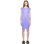 Blue New Colorful Basics 3 Midi Dress