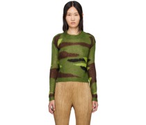 Green Mila Camo Sweater