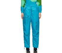 Blue Kaia Flight Trousers