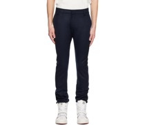 Navy Four Pocket Trousers