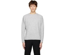 Gray Diagonal Sweater
