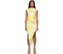 Yellow Eva Midi Dress