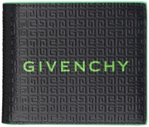 Black & Green Micro 4G Wallet