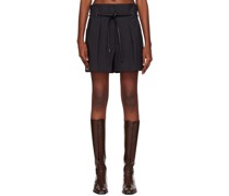 Black Origami Shorts