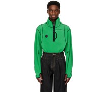 Green Stia Zip-Up