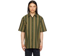 Khaki Striped Shirt
