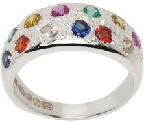 Silver Mini Riviera Ring