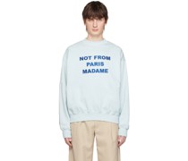 Blue 'Le Sweatshirt Slogan' Sweatshirt
