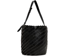 Black Large Paco Bucket Bag