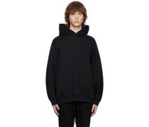 Black Double-Faced Hoodie