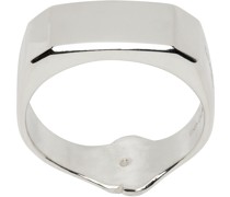 Silver Engraved Ring