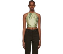 SSENSE Exclusive Green Rose Camisole