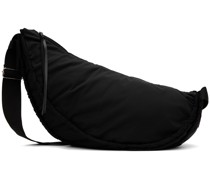 Black Large Crescent Bag