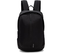 Black Nylon Day Pack Backpack