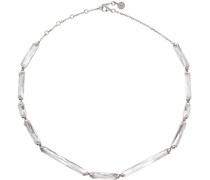 Silver Clear Fantasy Choker