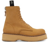 Tan Single Stack Boots