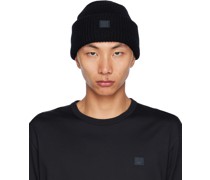Black Logo Beanie