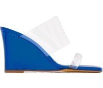 SSENSE Exclusive Blue Olympia Heeled Sandals
