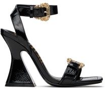 Black Kirsten Heeled Sandals