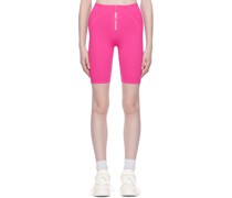 Pink Zip Shorts