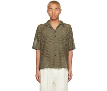 Green Button-Down Shirt