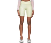 SSENSE Exclusive Grey & Yellow Nylon Shorts