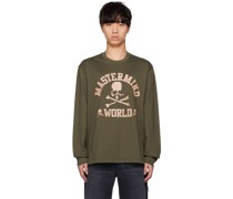 Khaki College Long Sleeve T-Shirt