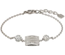 Silver 4G Crystal Bracelet
