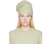 Green Cashmere Beanie