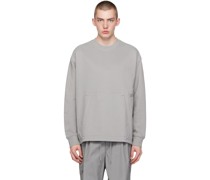 Gray Pocket Sweatshirt