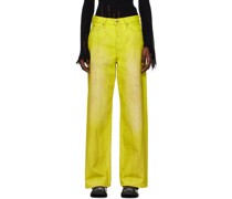 Yellow 1981F Loose Fit Jeans